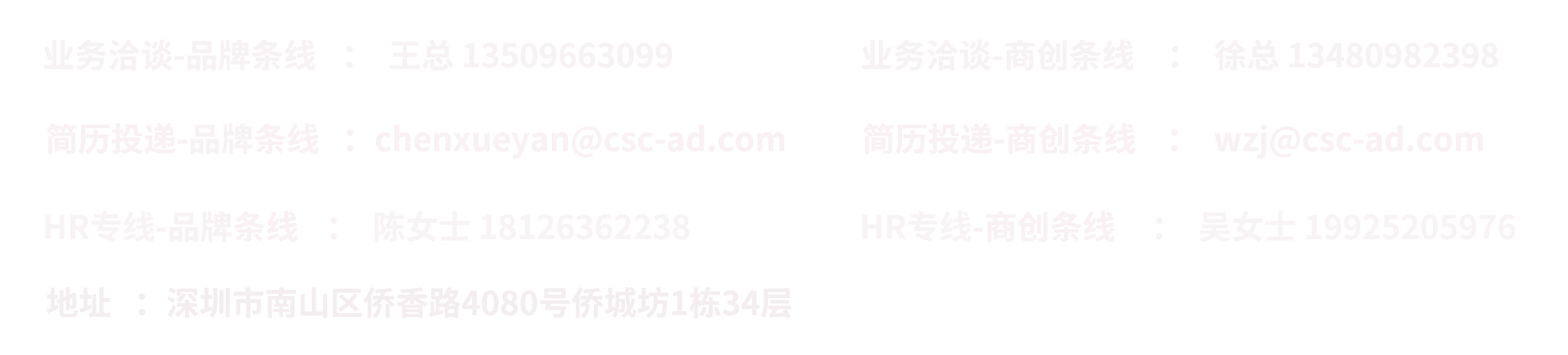 深圳内容